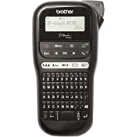 Brother PTH110 - Rotuladora electrónica de mano con diseño ergonómico para el hogar y la oficina- con teclado QWERTY